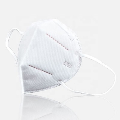 Manufacture KN95 mouth mask earloop white N95 protect face mask disposable